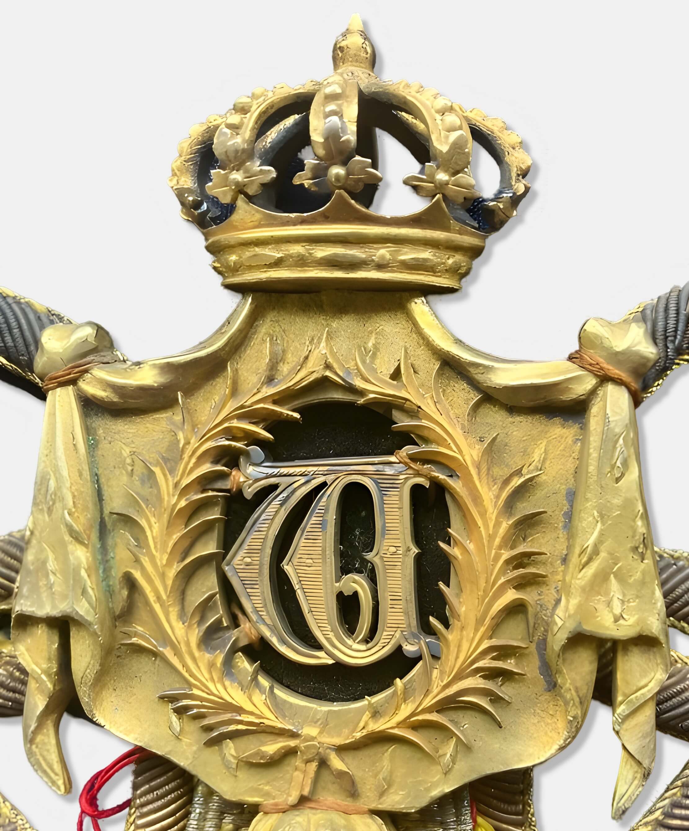 Reide mit dem bekröntem Monogramm König Wilhelm II. von Württemberg